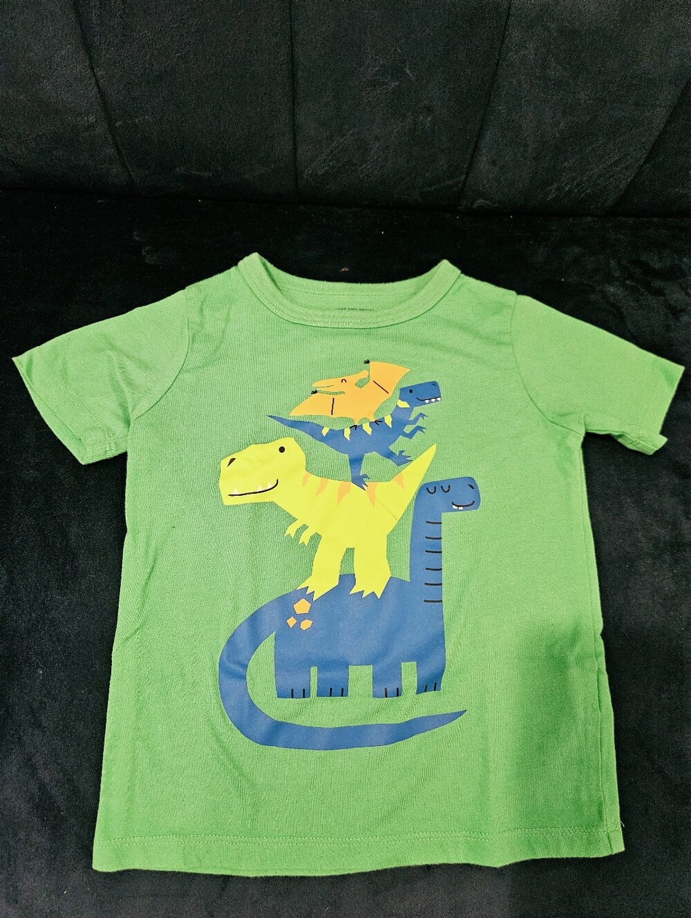 Green Dinosaur Print Tshirt 3T